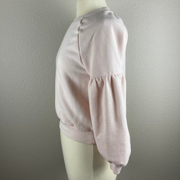 Aerie Light Pink Balloon Sleeves Sweater -XXS - Picture 2 of 4